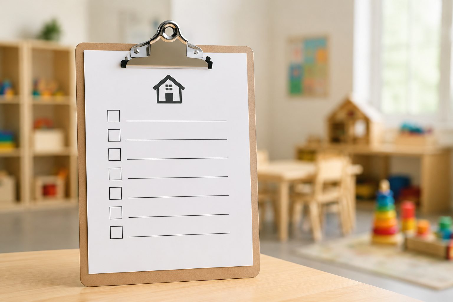 Daycare inspection checklist for parents touring toddler care in Southern Marin