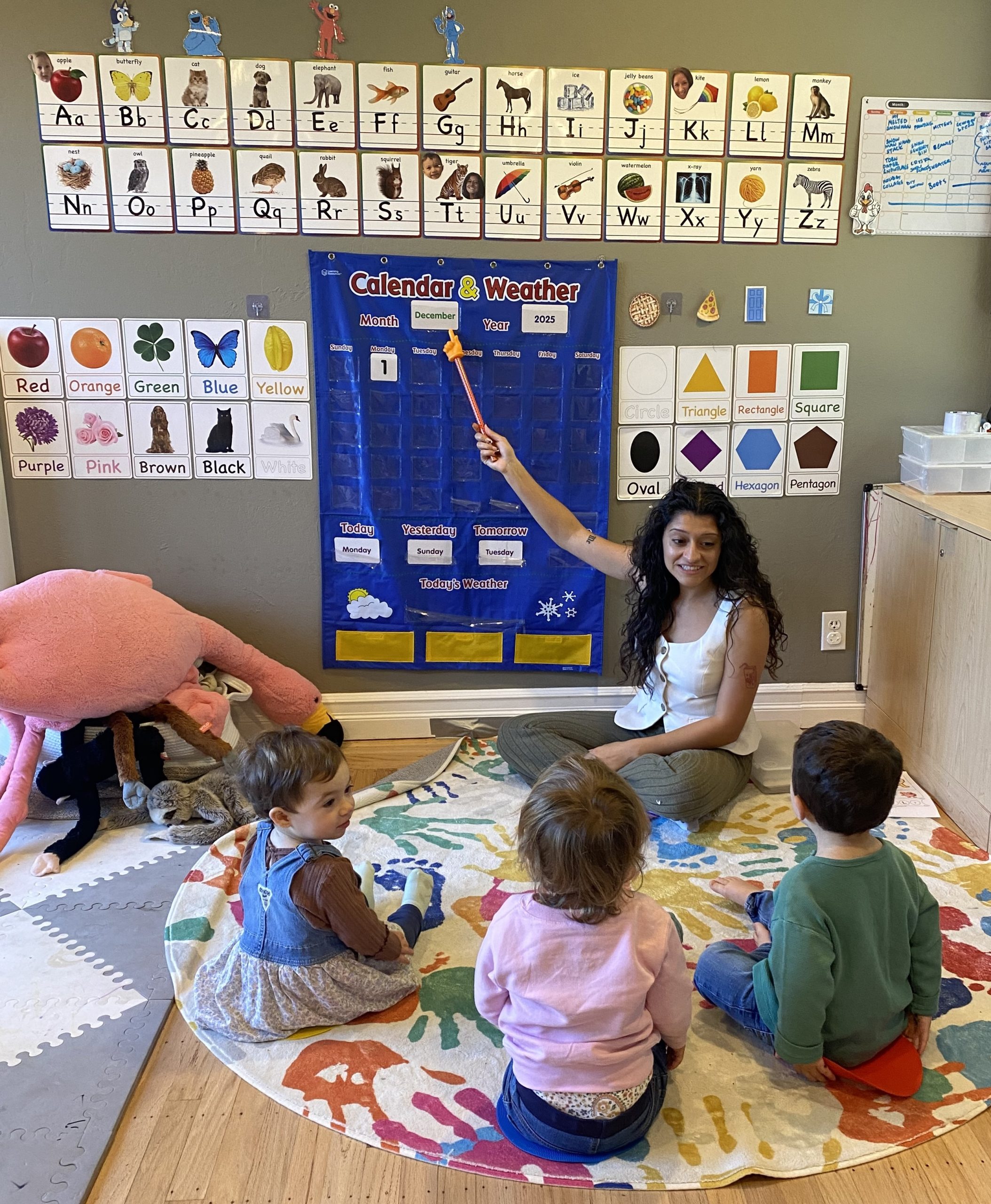 Low staff to child ratio and nurturing toddler guidance at The Lighthouse Daycare